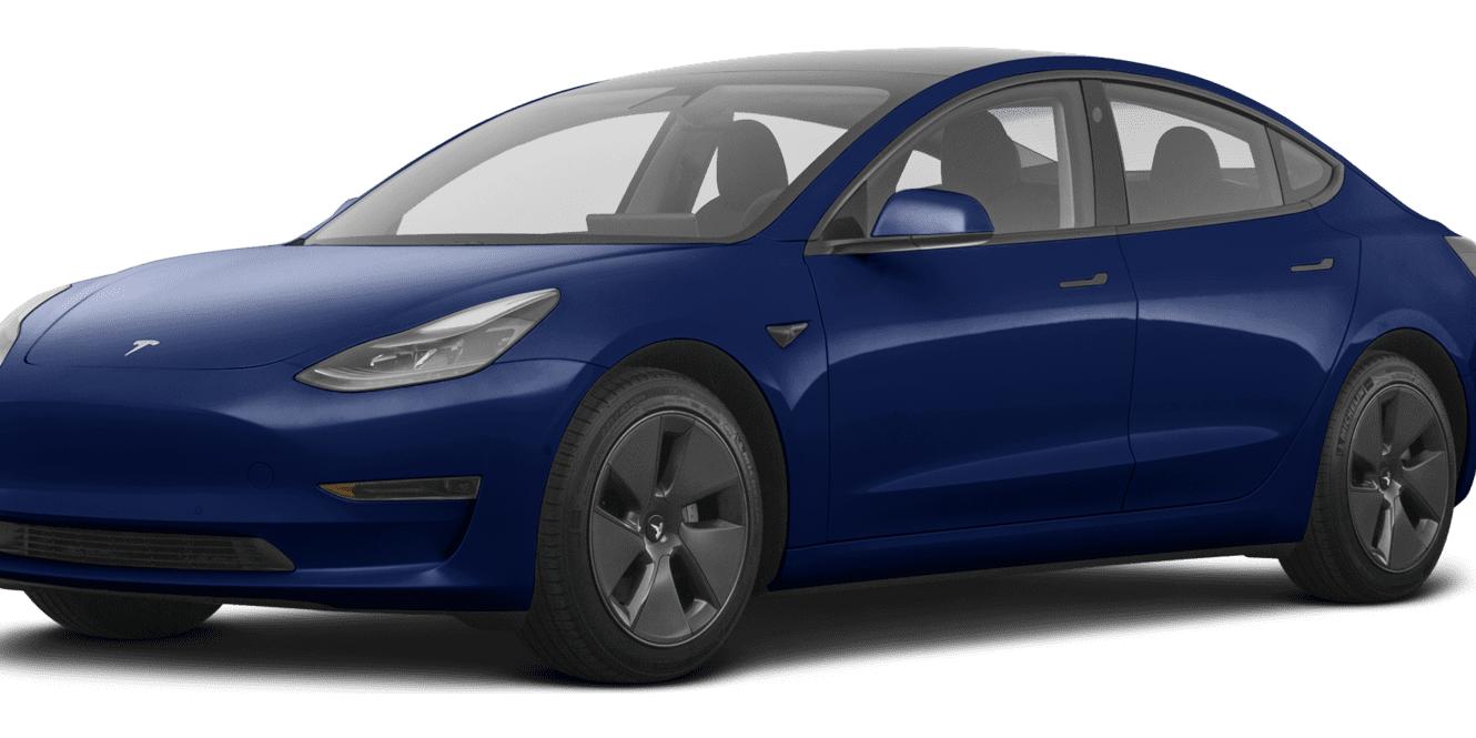 TESLA MODEL 3 2021 5YJ3E1EB8MF055950 image